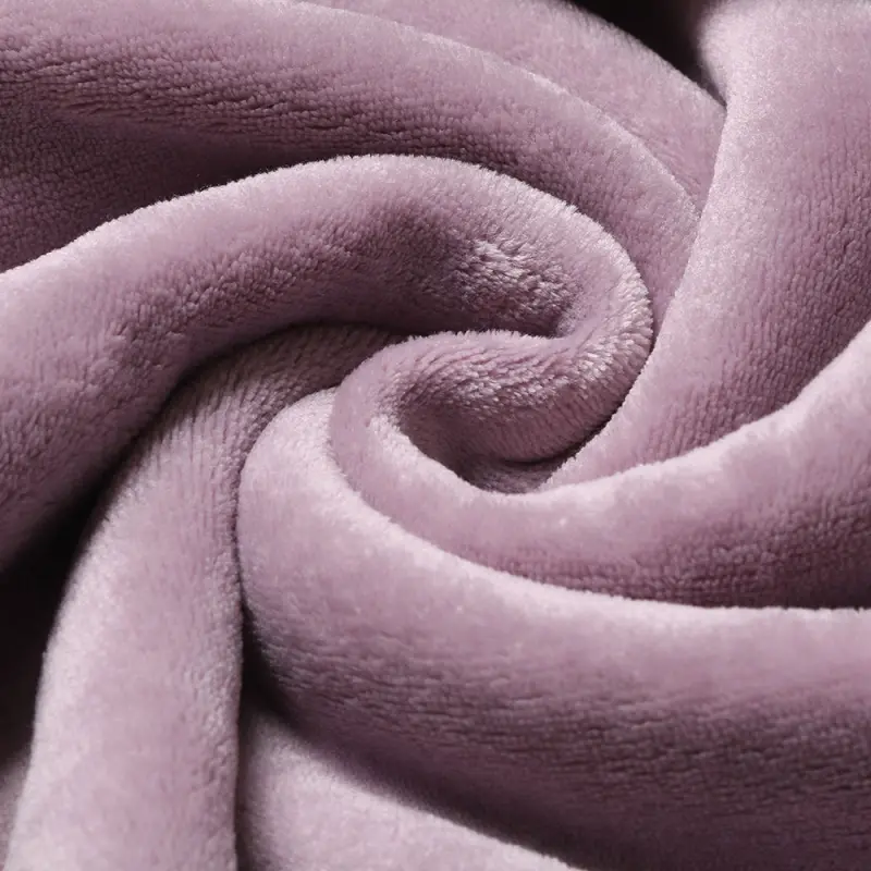 Double Flannel Sherpa Plush Blanket