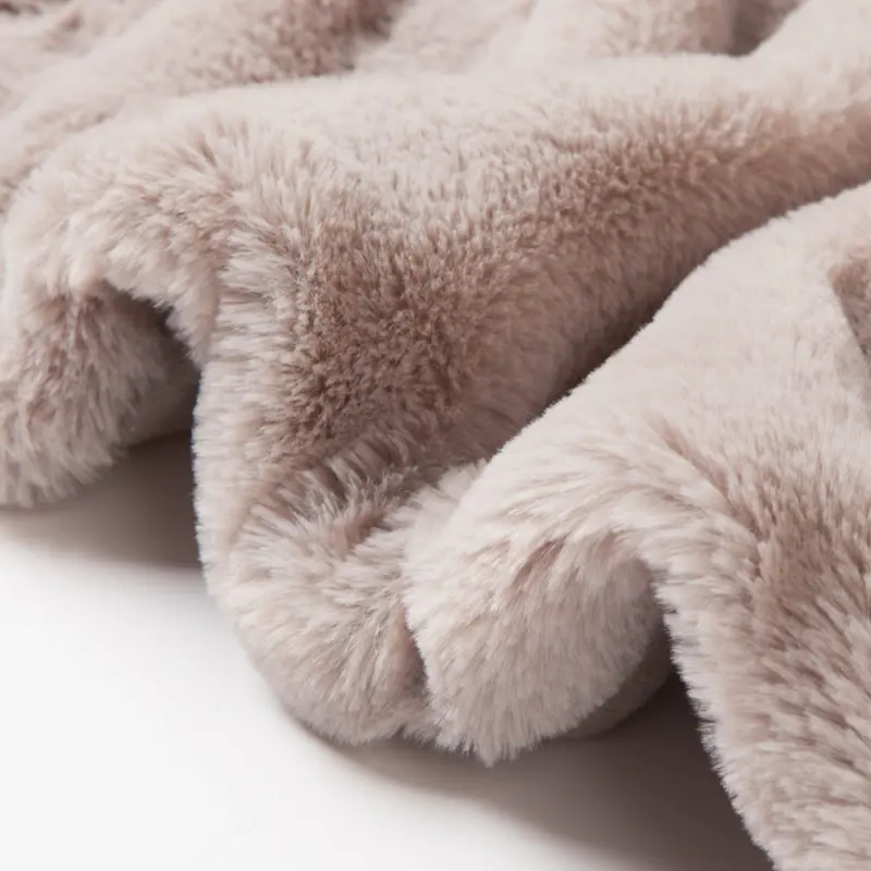 Rabbit Plush Super Soft Fleece Blanket