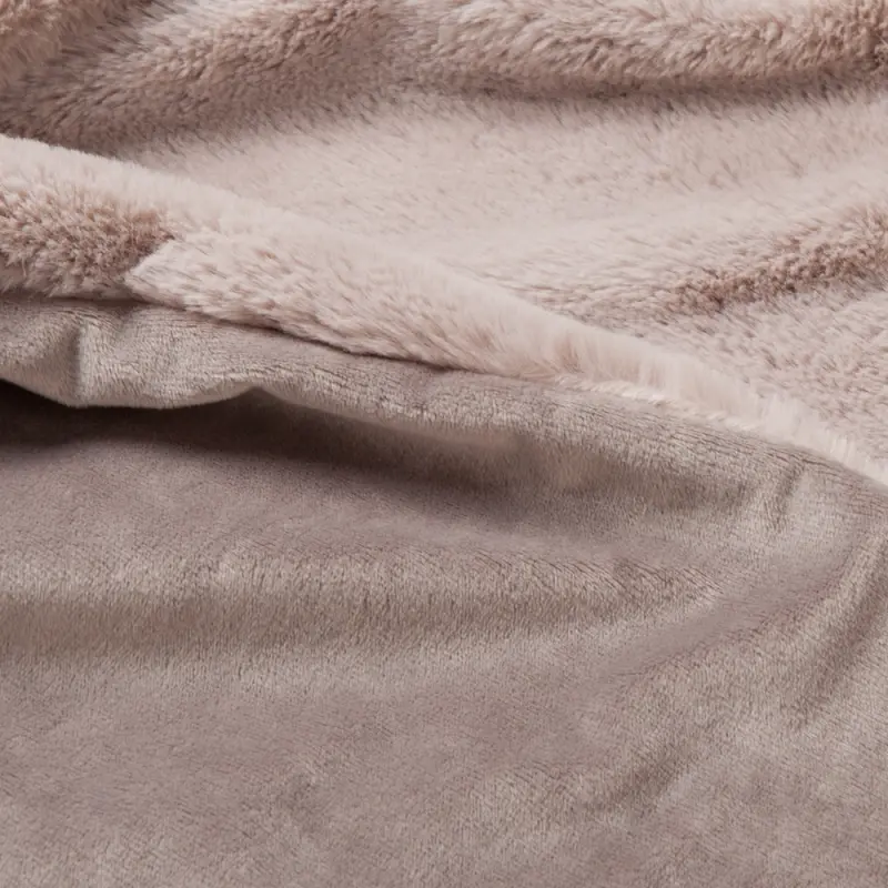 Rabbit Plush Super Soft Fleece Blanket