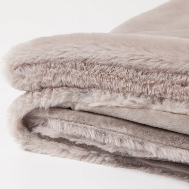 Rabbit Plush Super Soft Fleece Blanket