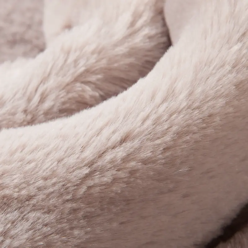 Rabbit Plush Super Soft Fleece Blanket