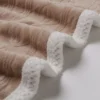Jacquard Double Flannel Plush Blanket