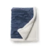Jacquard Double Sherpa Plush Blanket