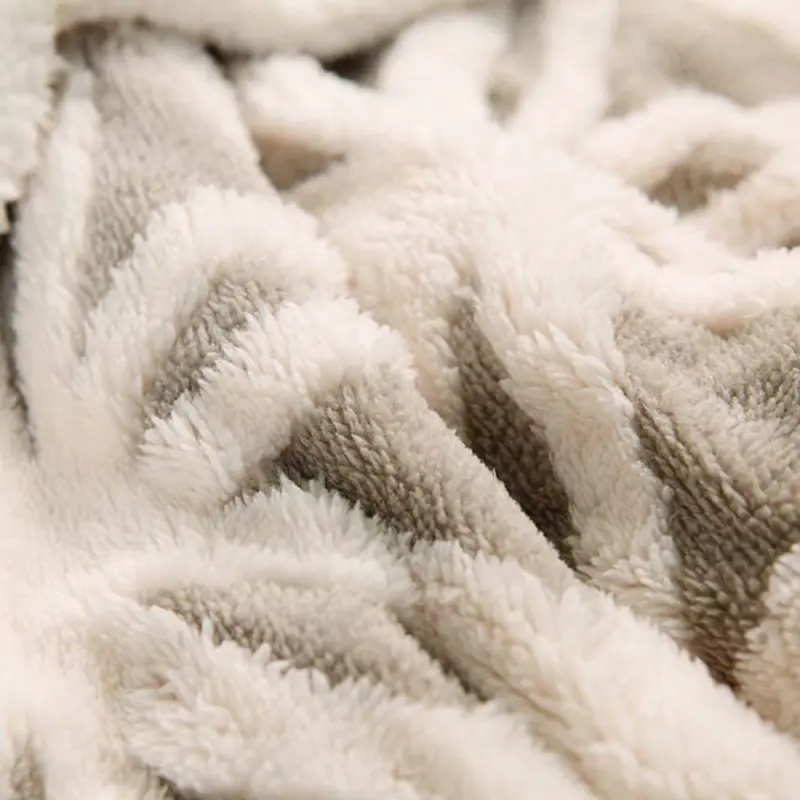 Jacquard Warm Microplush Blanket