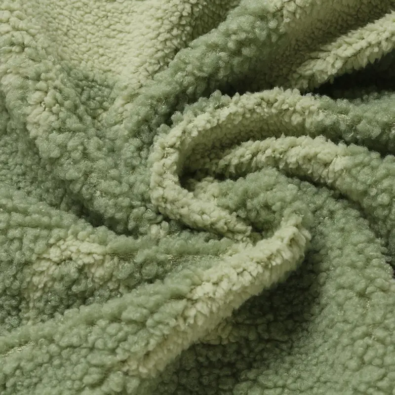 Microplush Jacquard Sherpa Plush Blanket