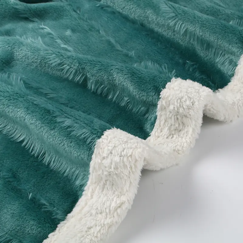 PV Plush Double Sherpa Blanket