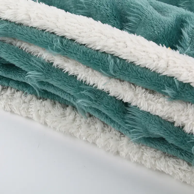 PV Plush Double Sherpa Blanket