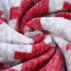 Printed Double Sherpa Plush Blanket