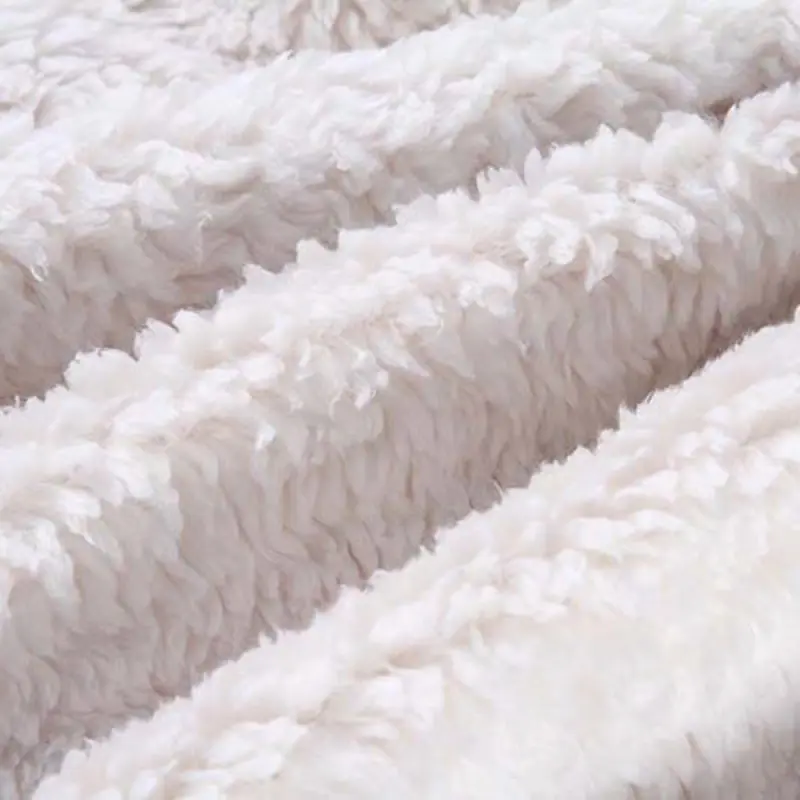 Printed Double Sherpa Plush Blanket
