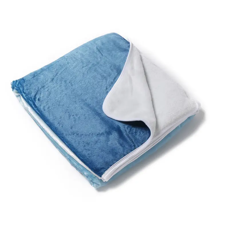 Promotional Digital Printing Flannel Fleece Blanket