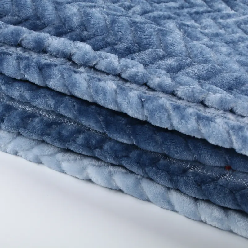 Wheat Gradient Flannel Fleece Blanket