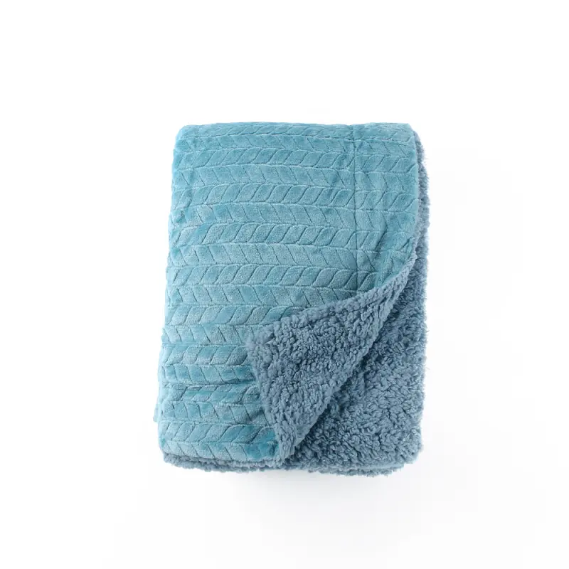 Winter Warm Double Sherpa Blanket