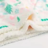 Printed Super Soft Sherpa Baby Blanket