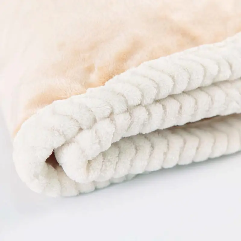 Double Flannel Home Heavy Microplush Blanket