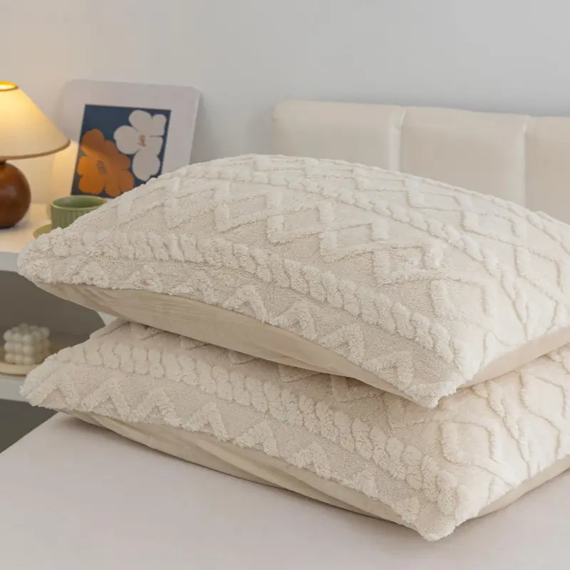 Jacquard Microplush Duvet Cover Sets