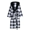 Printed Flannel Fleece Dressing Gown